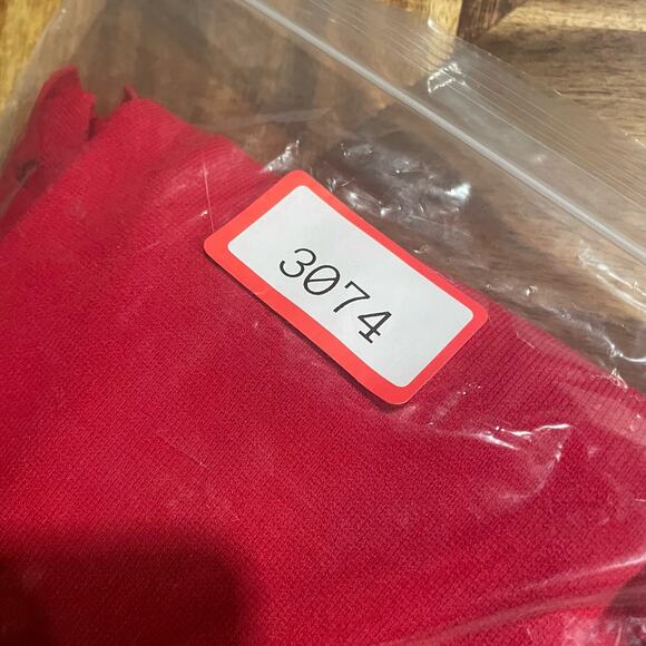 Ann Taylor Sweater Dress Red Fitted Knit‎ Lace Cut Out Midi Sleeveless Stretch S - Picture 10 of 10